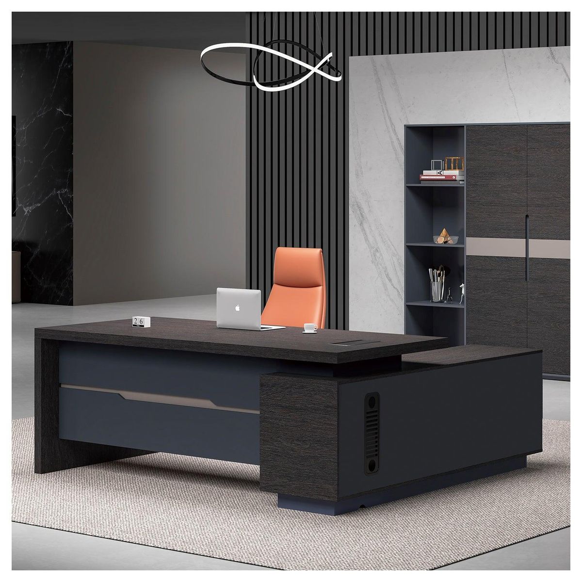 RODLER - Escritorio Ejecutivo Bergen 180x160 cms