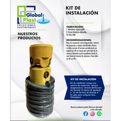 GENERICO - Kit de instalación fosa septica