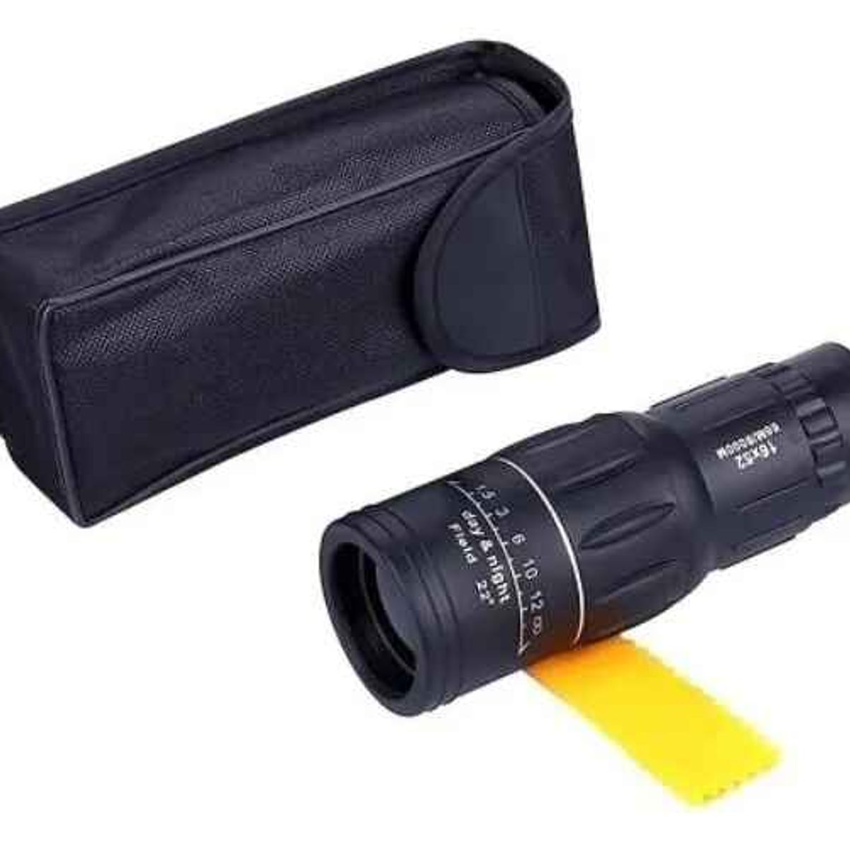 GENERICO - Monocular Potente Doble Enfoque 16x52 8000m Para Exteriores Negro