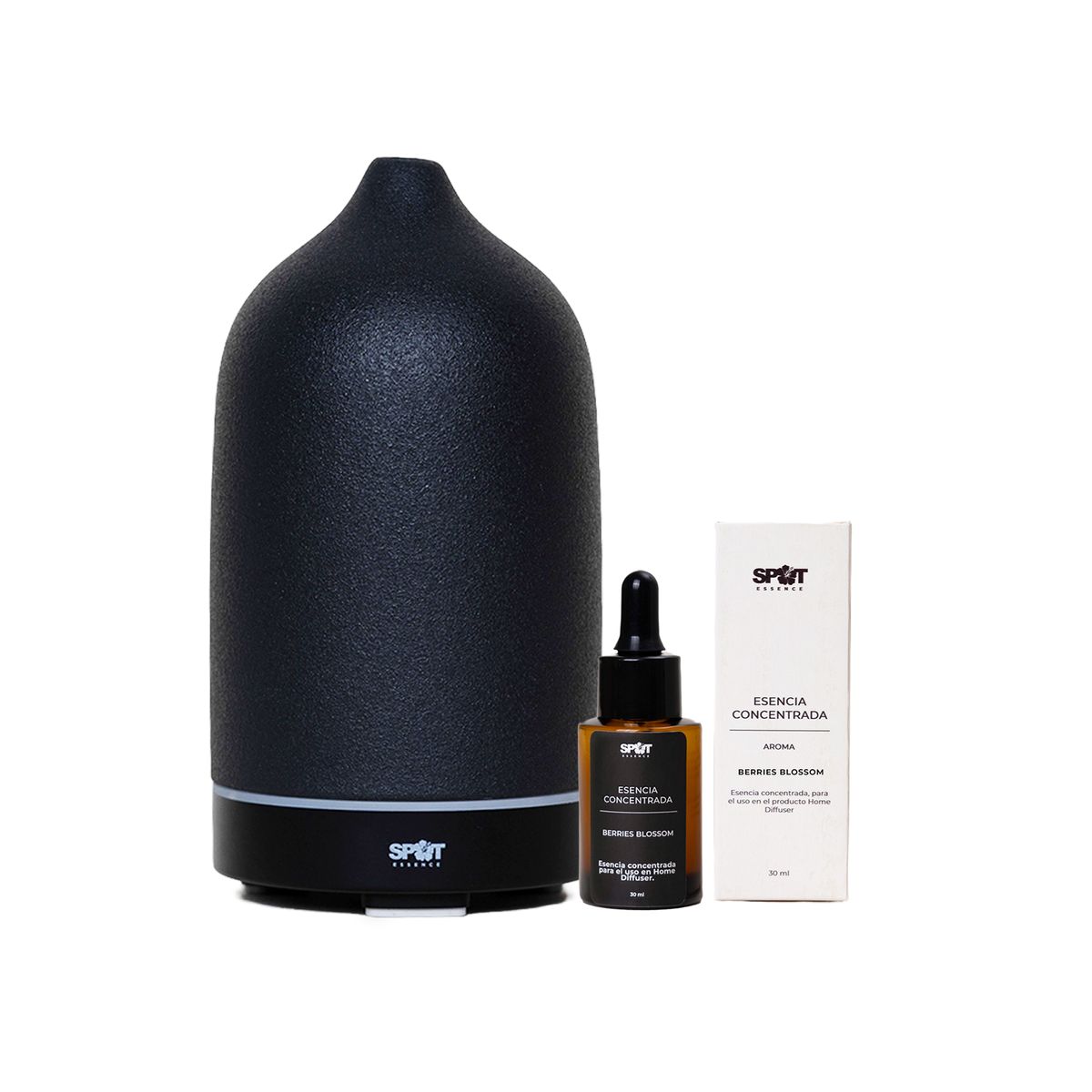 SPOT ESSENCE - Pack Home Diffuser + Esencia Concentrada Berries Blossom Spot Essence