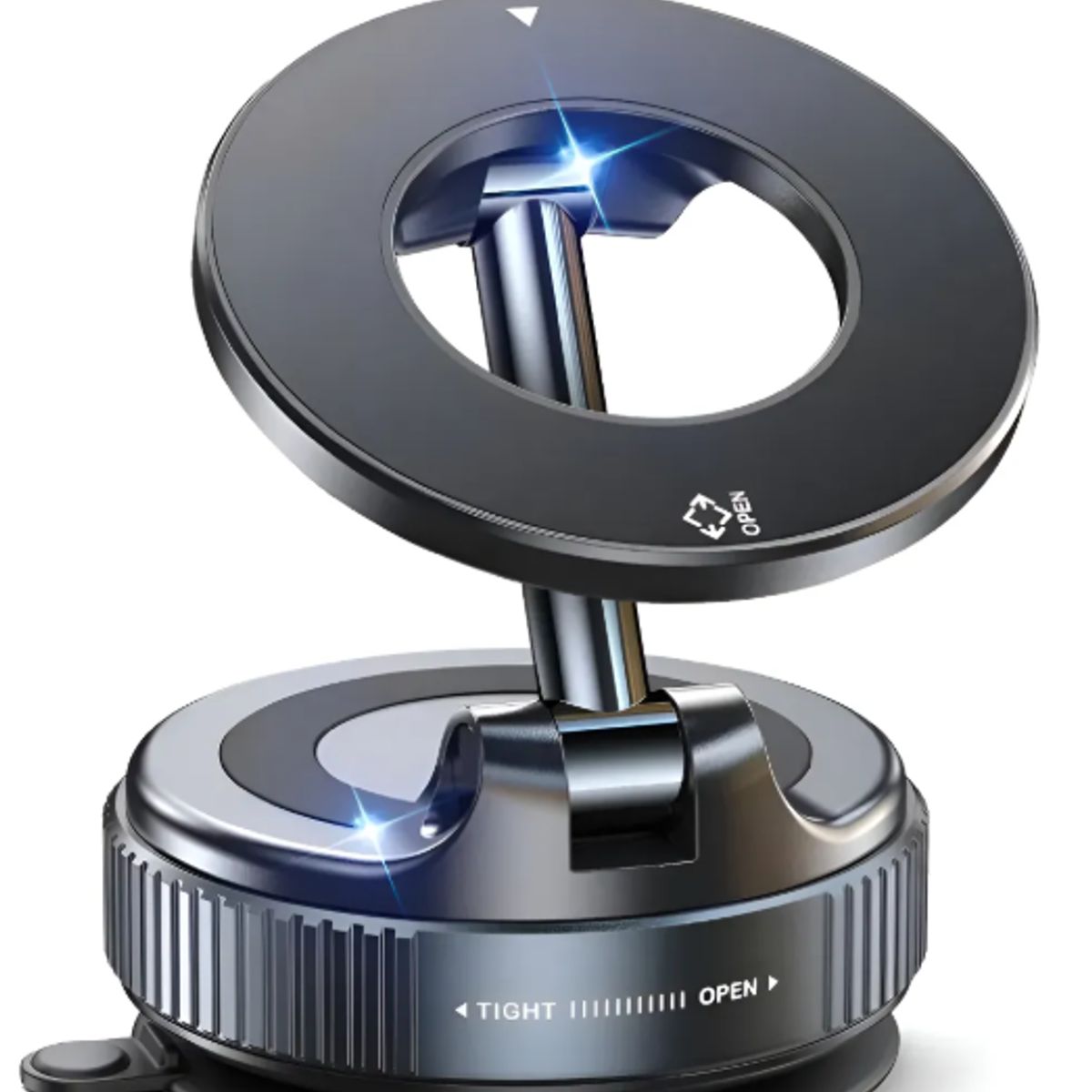 GENERICO - Soporte Magnético Para Teléfono Ideal Para Autos Multifuncional Negro