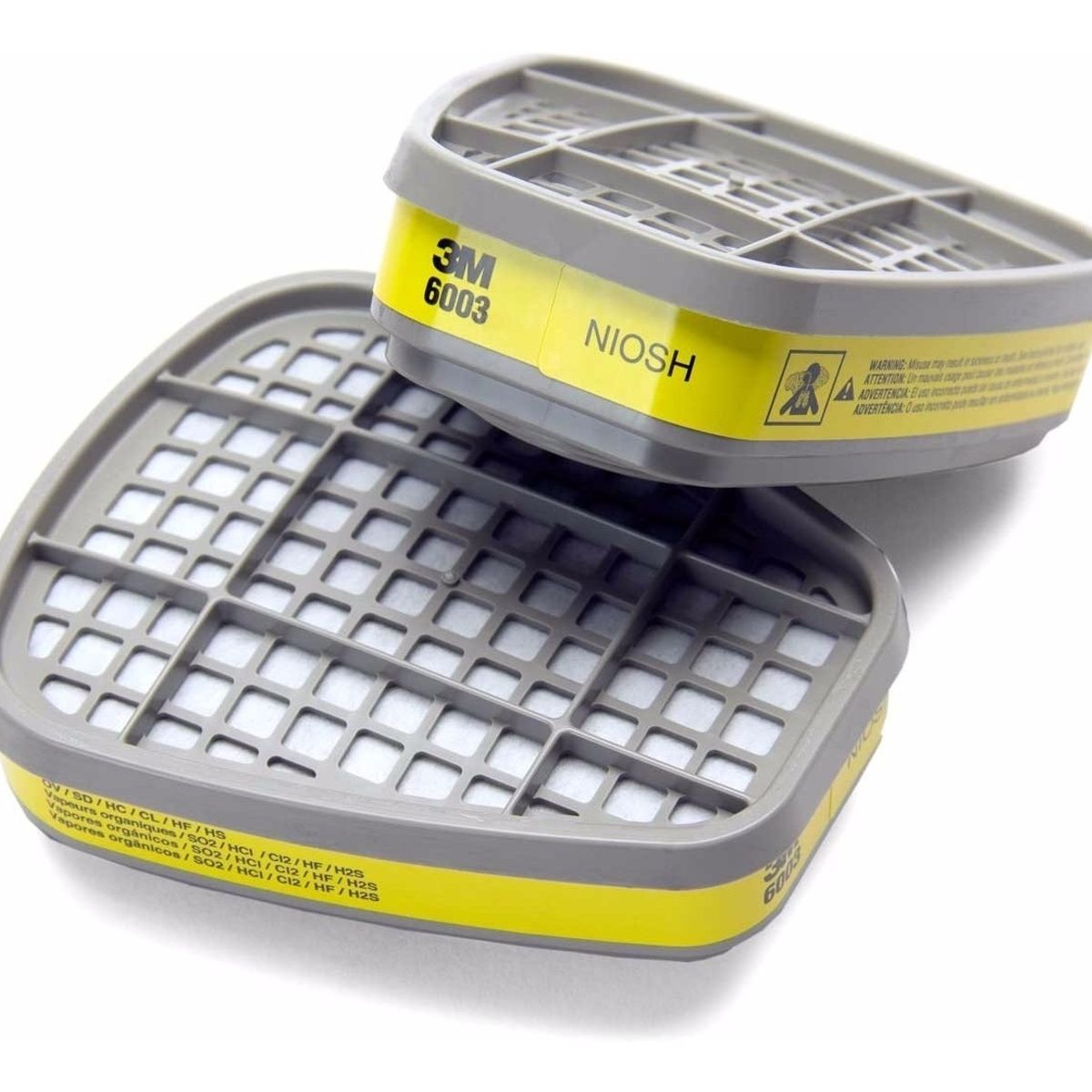 3M - Filtro 3M 6003 Vapores Organicos y Gases Acidos