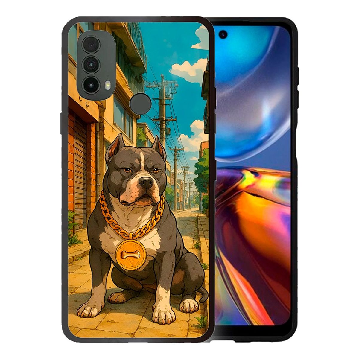CARCASIA - Carcasa Funda para MOTOROLA G71 Diseño 103