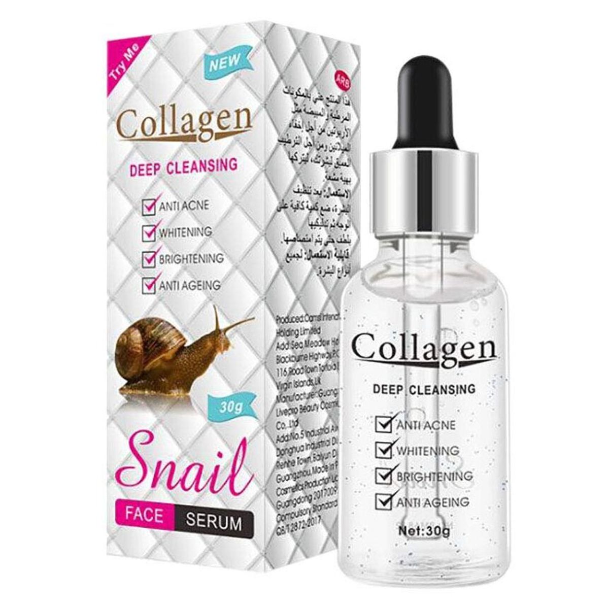 MALCREADO16780 - Serum Facial Collagen Snail