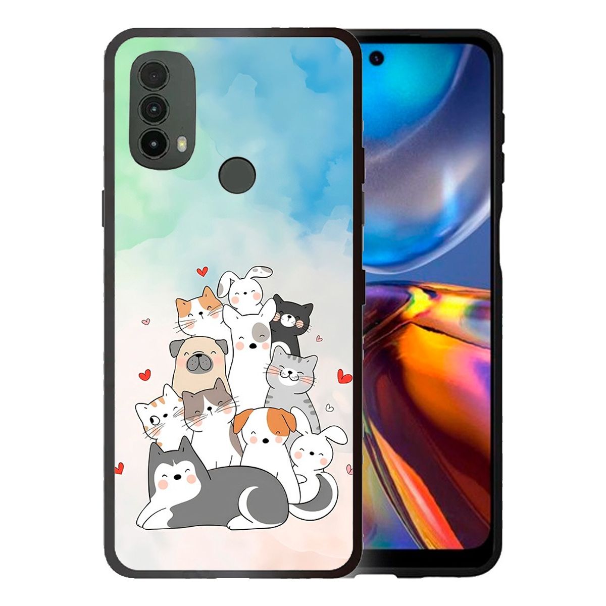 CARCASIA - Carcasa Funda para MOTOROLA G71 Diseño 137