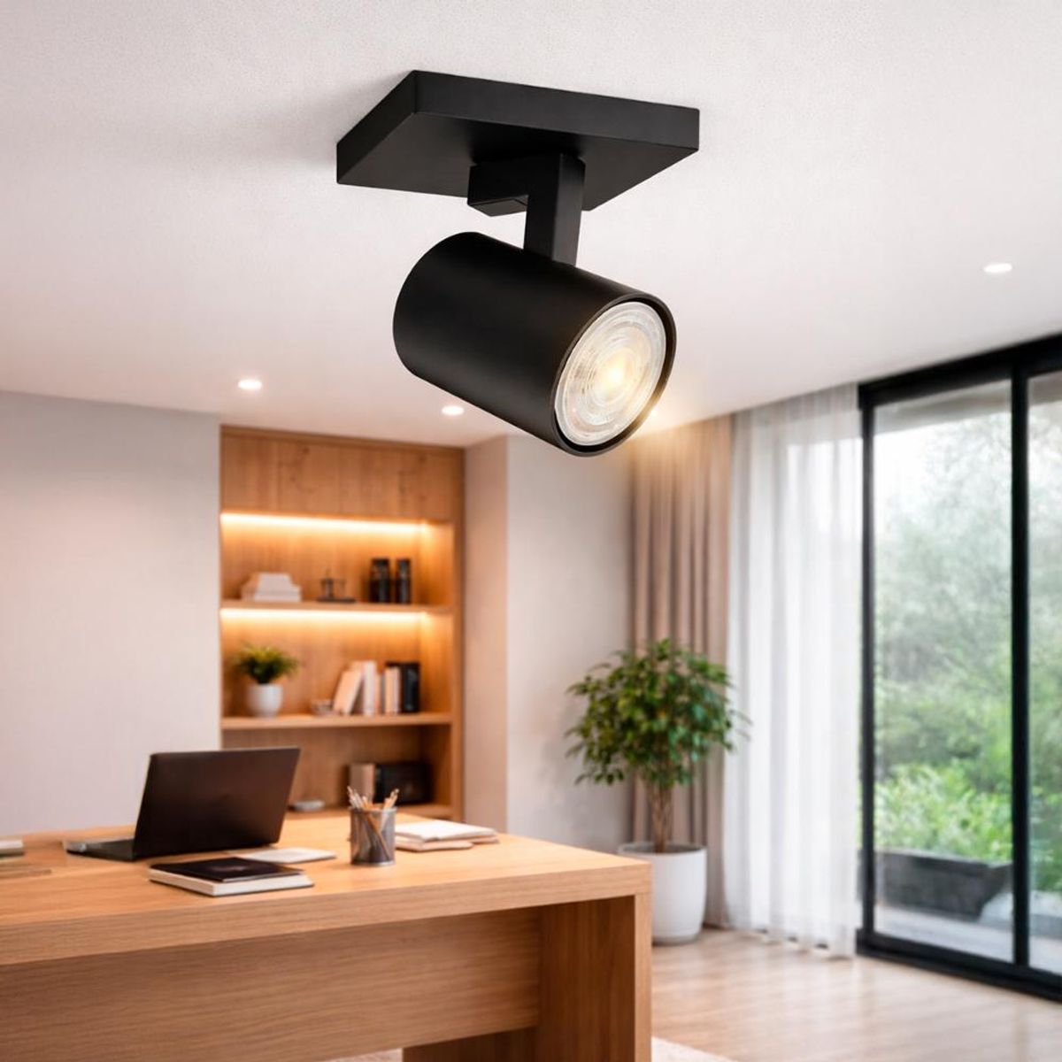 BOSCO - FOCO DIRECCIONAL TONIK NEGRO 1xGU10