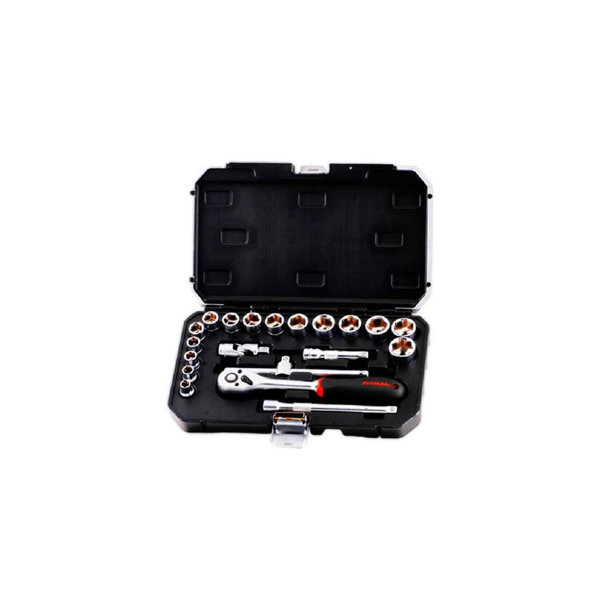 FIXMAN - Juego Dados Hexagonal [3/8''] 8-22mm 20pz Fixman