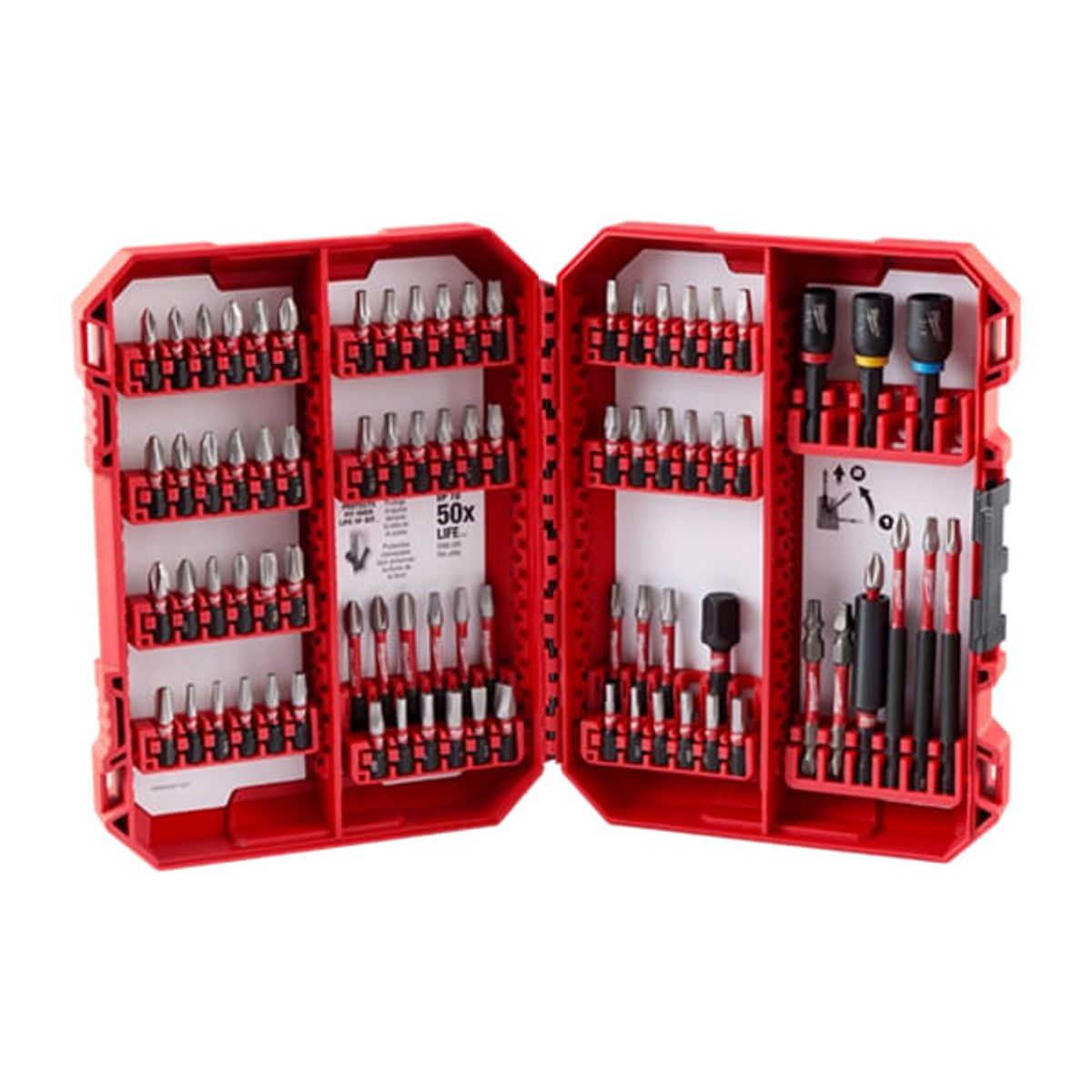 MILWAUKEE - Juego De 80 Puntas Para Caja Packout 48324094 Milwaukee