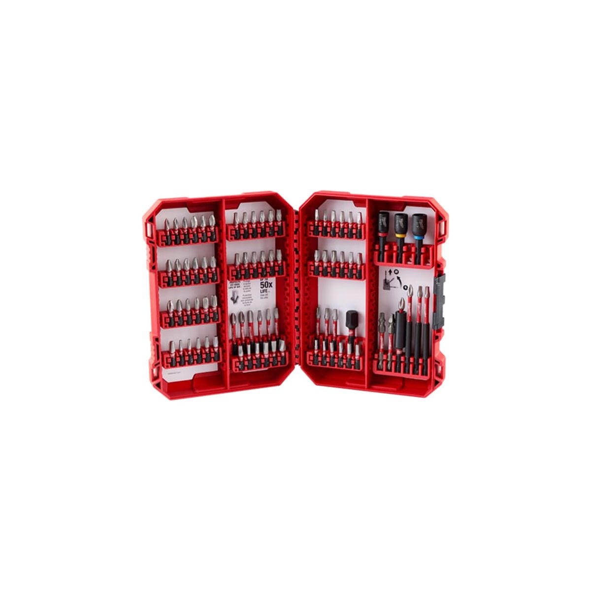 MILWAUKEE - Juego De 80 Puntas Para Caja Packout 48324094 Milwaukee