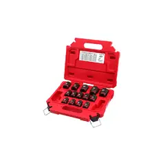 MILWAUKEE - Juego De Enchufes Impact, 1/2 Unidad, 14 Unidades, 49-66-7013