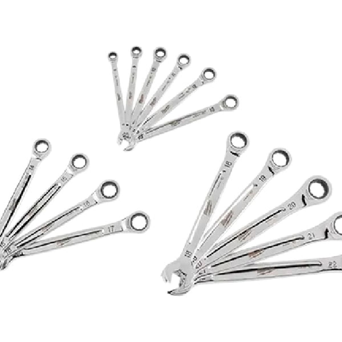 MILWAUKEE - Juego De Llaves Combinadas Milwaukee 48-22-9516 Color Plateado