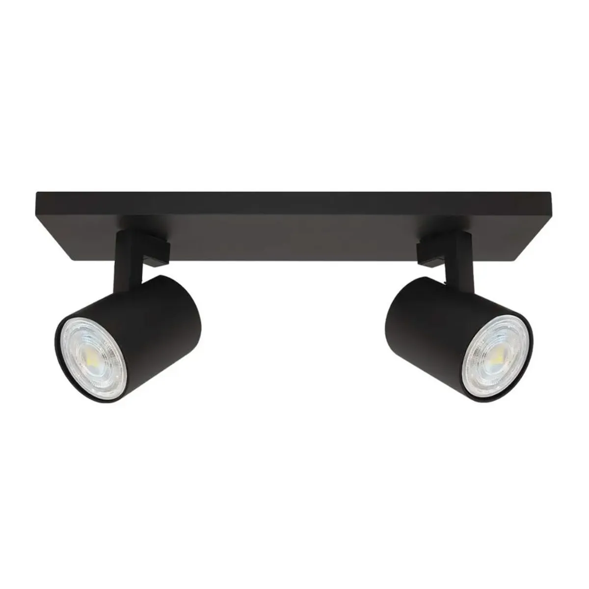 BARRA FOCO DIRECCIONAL TONIK NEGRO 2XGU10, marca WANT - Foto Principal
