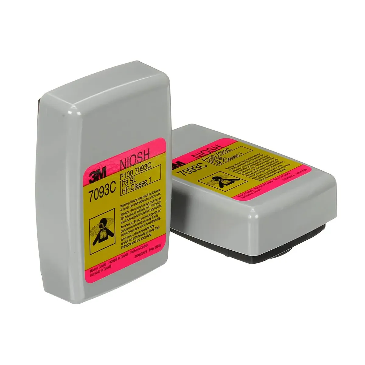 3M - Filtro 3M 7093C Partículas P100 Par