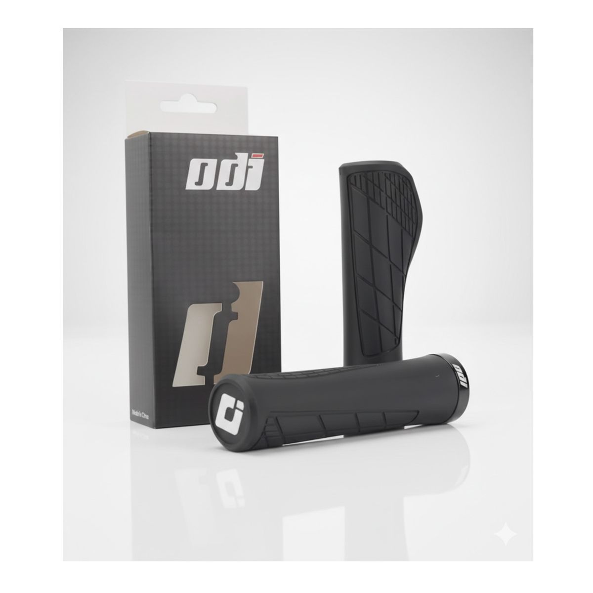 GENERICO - Puños de bicicleta mtb ergonomicos Silicona Negro