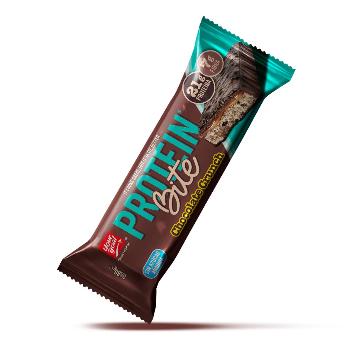YOUR GOAL - Barra de proteina Yourgoal Protein Bite - Chocolate Crunch 4 unidades