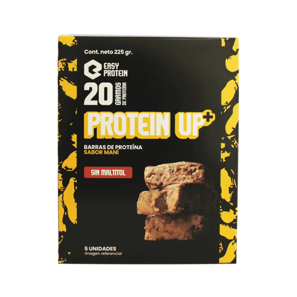 GENERICO - Protein Up 5 Barras Proteina Maní Easy Protein