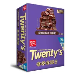 YOUR GOAL - Barra de proteina Yourgoal - Twenty Chocolate Fudge 12 unidades