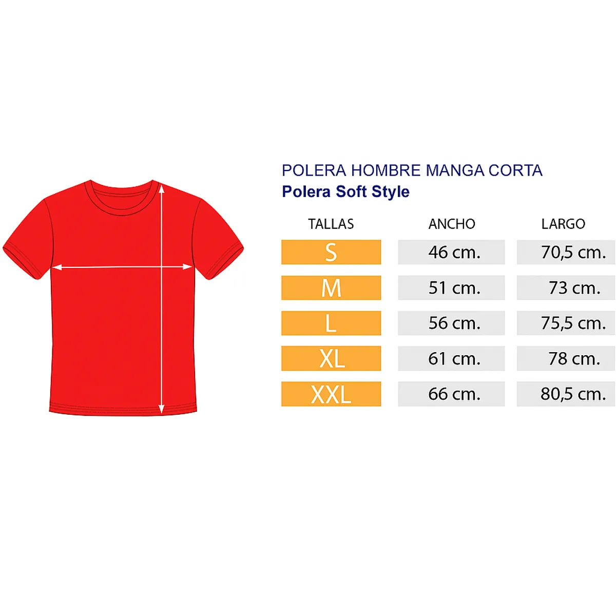 CREA PRINT - POLERA 100 % ALGODON MC HOMBRE