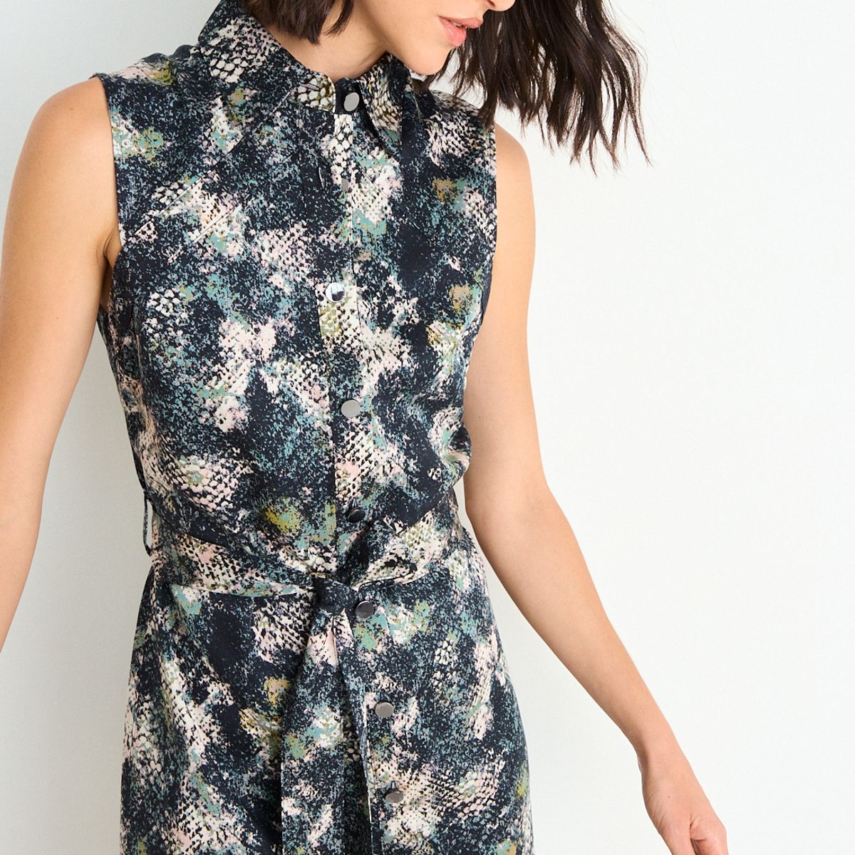 ASH - Vestido Print Mujer Negro Ash