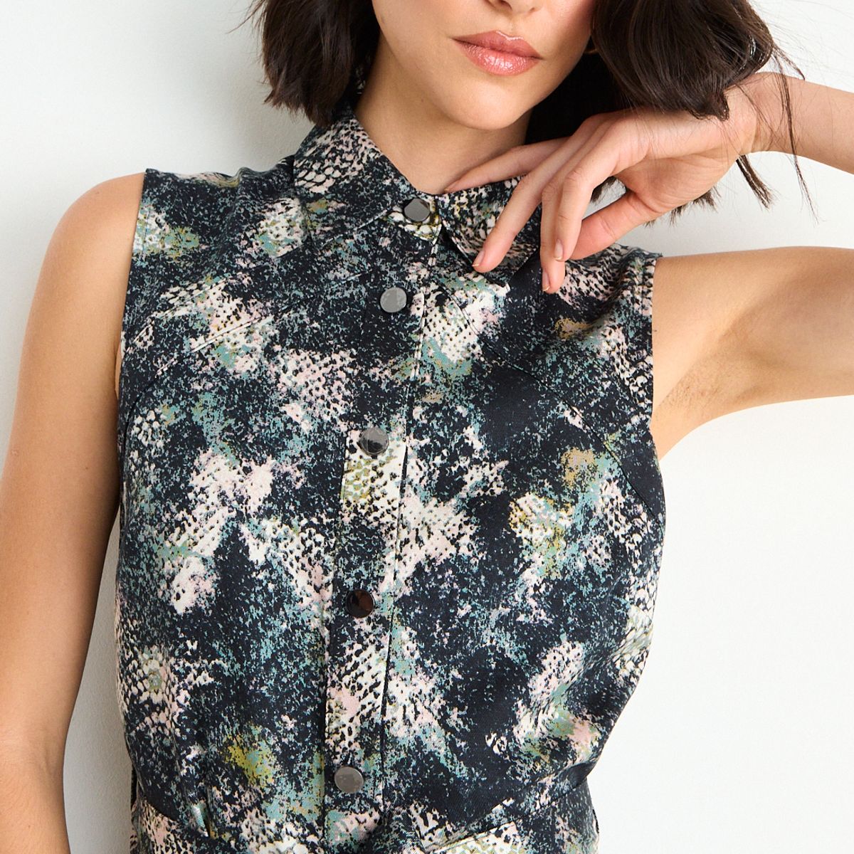 ASH - Vestido Print Mujer Negro Ash