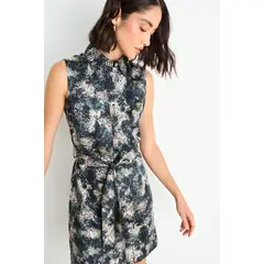 ASH - Vestido Print Mujer Negro