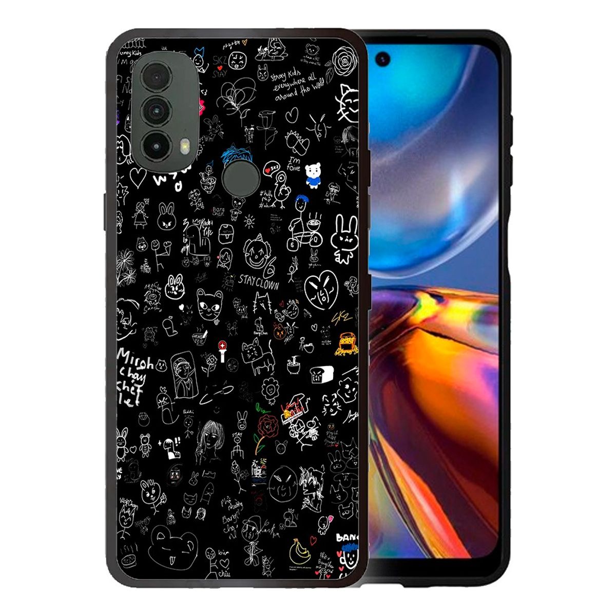 CARCASIA - Carcasa Funda para MOTOROLA G71 Diseño 220
