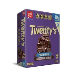 YOUR GOAL - Barra de proteina Yourgoal - Twenty Chocolate Fudge 4 unidades