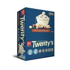 YOUR GOAL - Barra de proteina Yourgoal - Twenty Hazelnut Praline 12 unidades