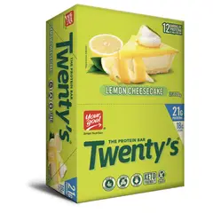 YOUR GOAL - Barra de proteina Yourgoal - Twenty Lemon Cheescake 12 unidades