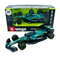 BBURAGO - Auto F1 Aston Martin AMR25 2025 #18 Lance Stroll Caja Normal 1:43