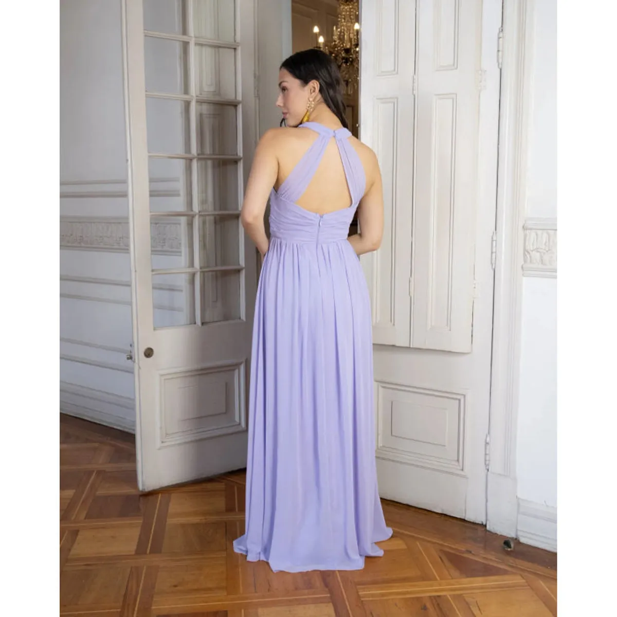 MI PLACARD - Vestido de Fiesta Bali Lila