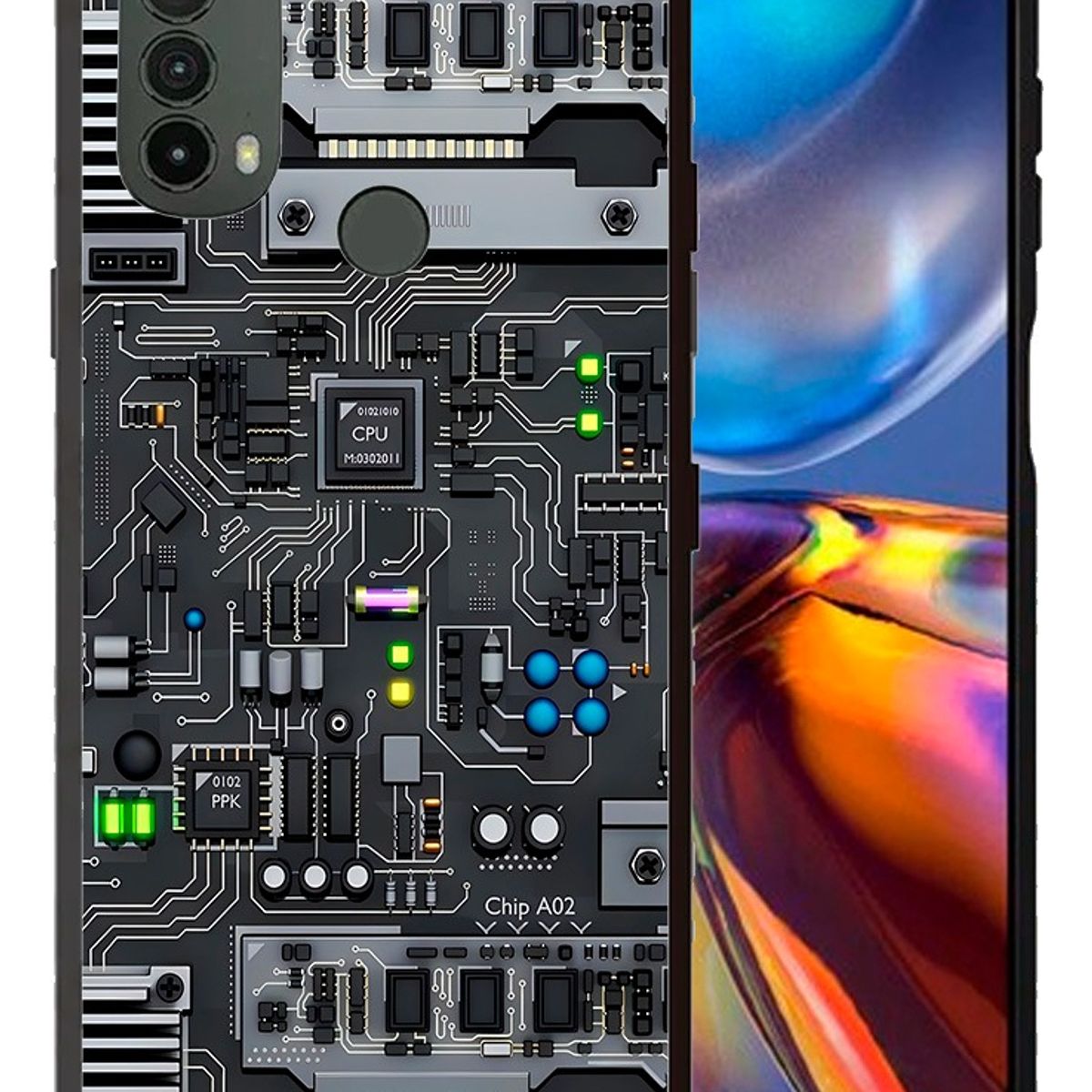 CARCASIA - Carcasa Funda para MOTOROLA G60S Diseño 205