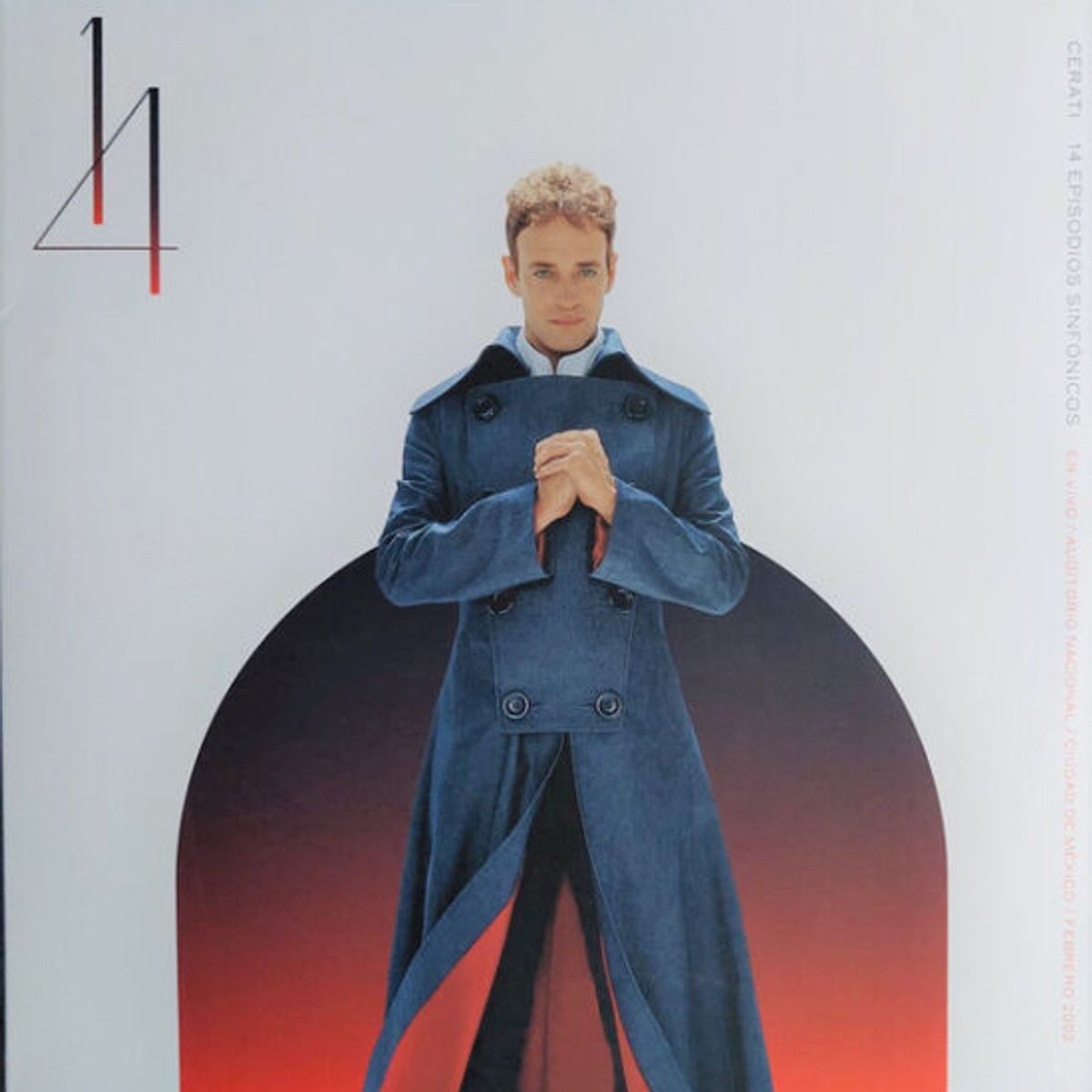 SONY - Gustavo Cerati - 14 Episodios Sinfónicos En Vivo Auditorio Nacional de México 2002 - Vinilo Doble