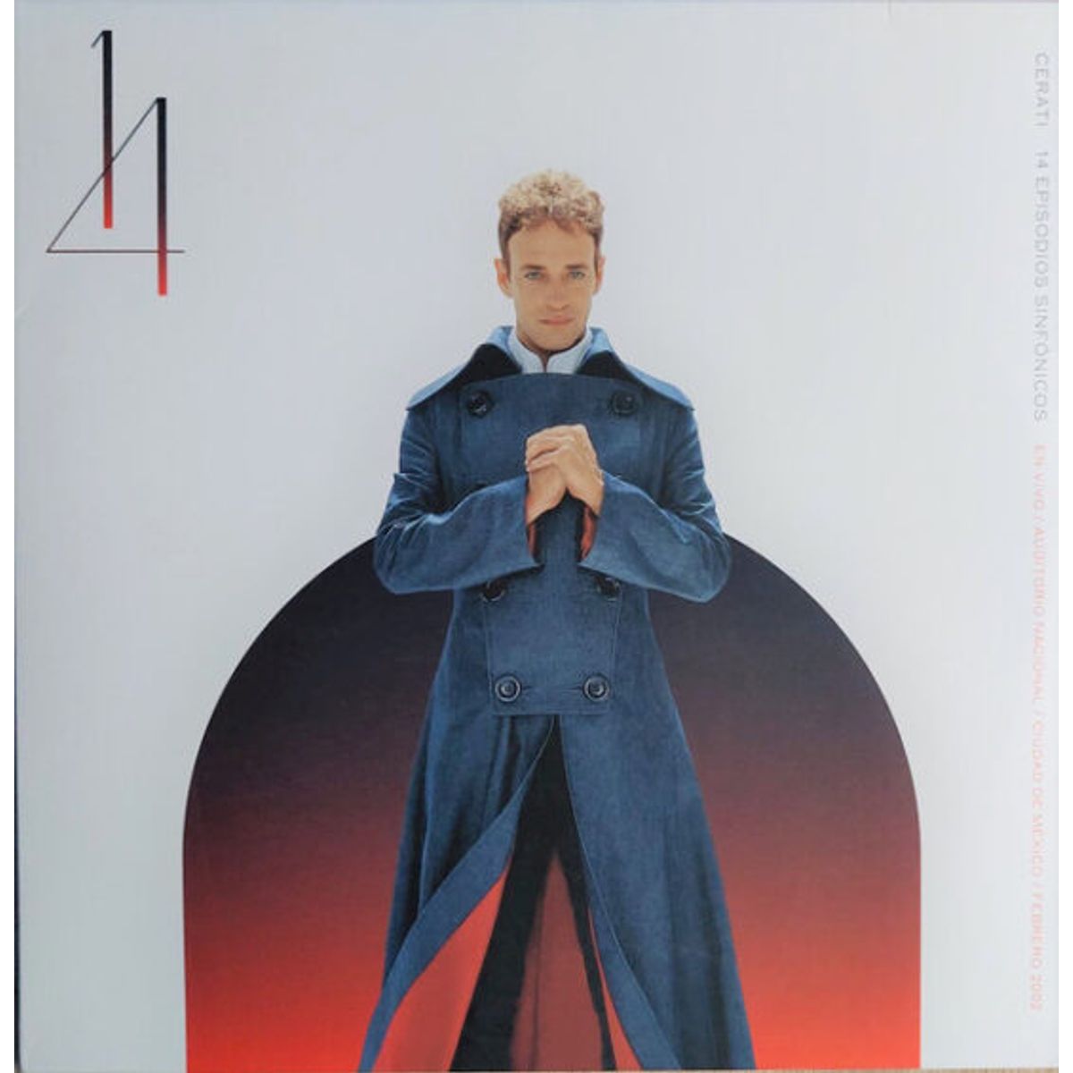 SONY - Gustavo Cerati - 14 Episodios Sinfónicos En Vivo Auditorio Nacional de México 2002 - Vinilo Doble