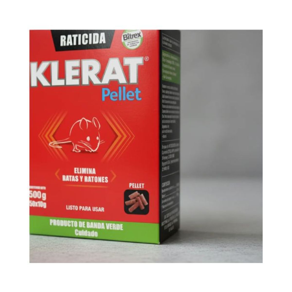 Raticida Klerat pellet 500 gr, marca KLERAT - Foto 2