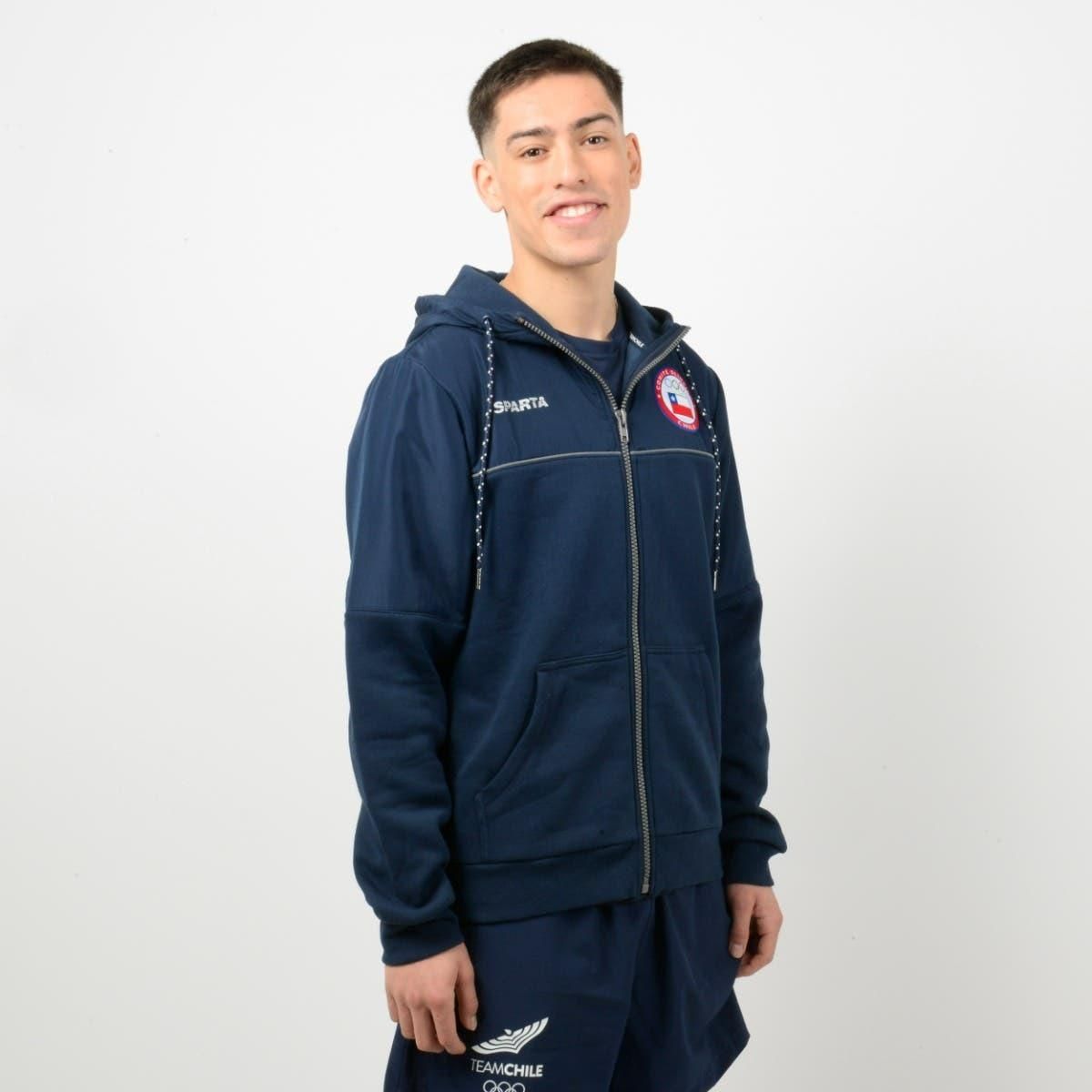 SPARTA - Polerón Hombre Sparta Team Chile Azul
