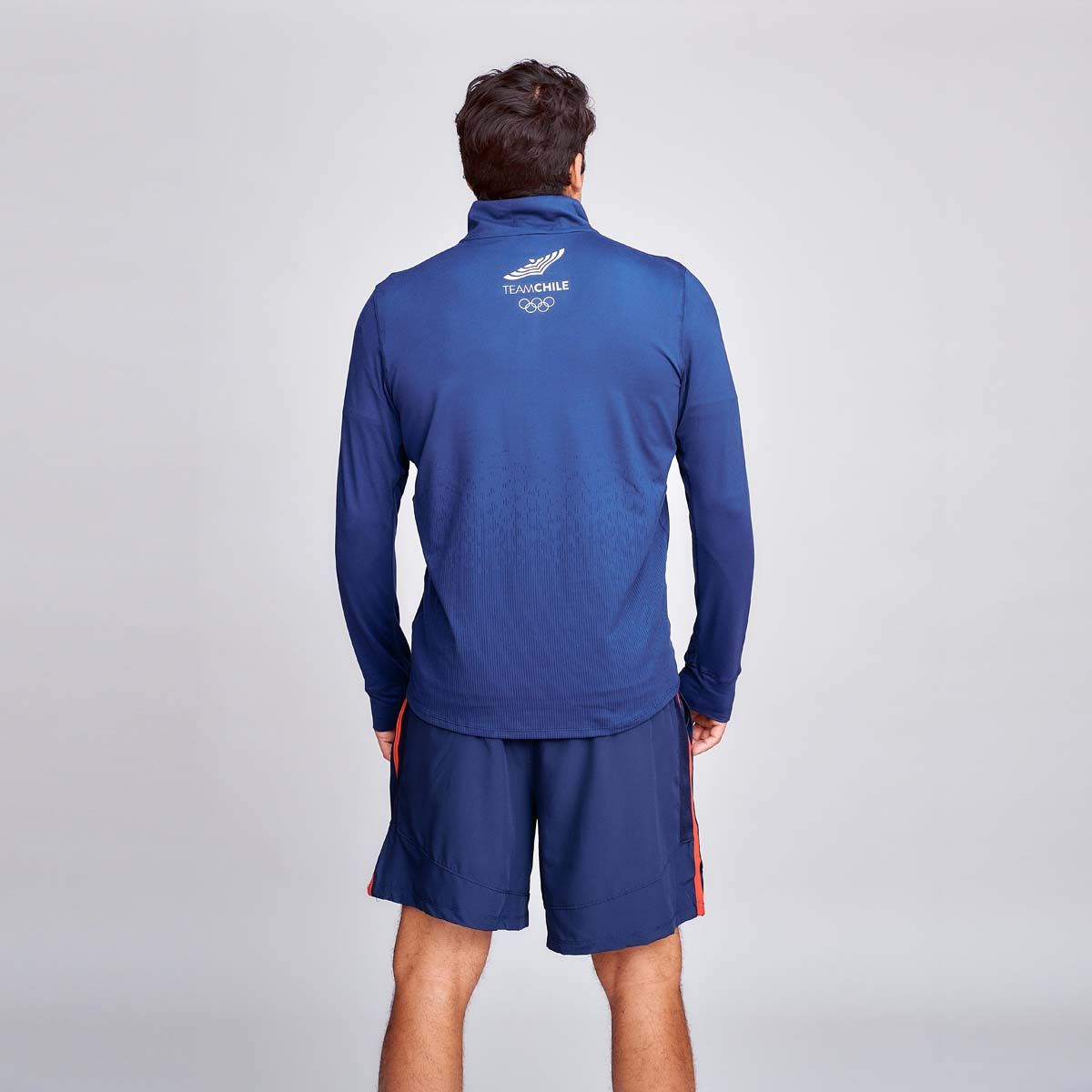 SPARTA - Polerón Entrenamiento Hombre Sparta Team Chile Quarter Zip