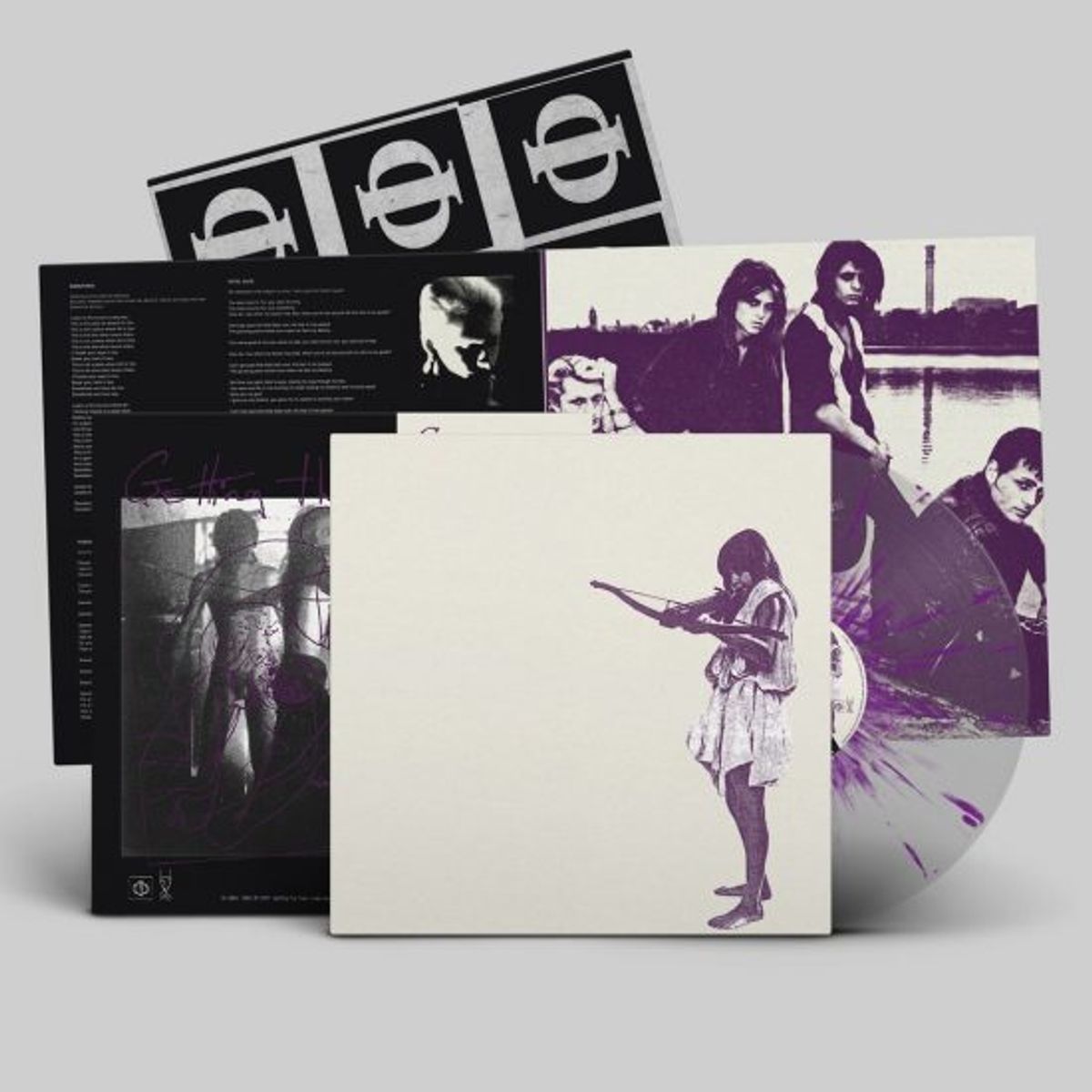 GENERICO - Getting The Fear - Death Is Bigger 1984-85 Ed Limitada - Vinilo Simple Clear Purple