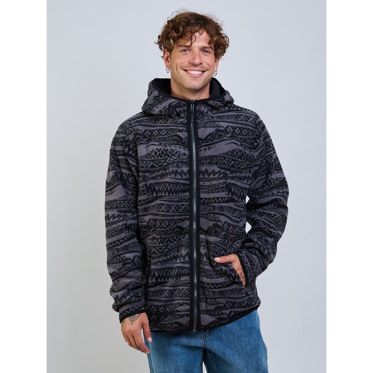 MAUI AND SONS - Poleron Night Move Multicolor Hombre Maui And Sons