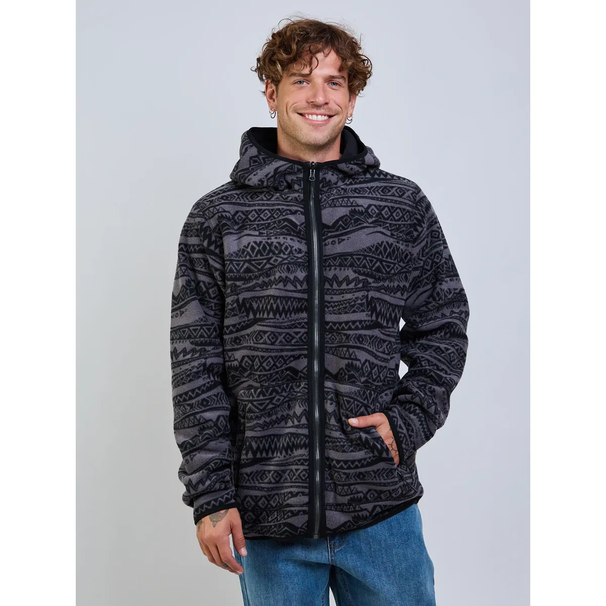 MAUI AND SONS - Poleron Night Move Multicolor Hombre Maui And Sons