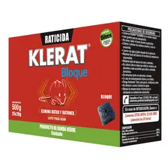 KLERAT - Raticida en Bloque 500g