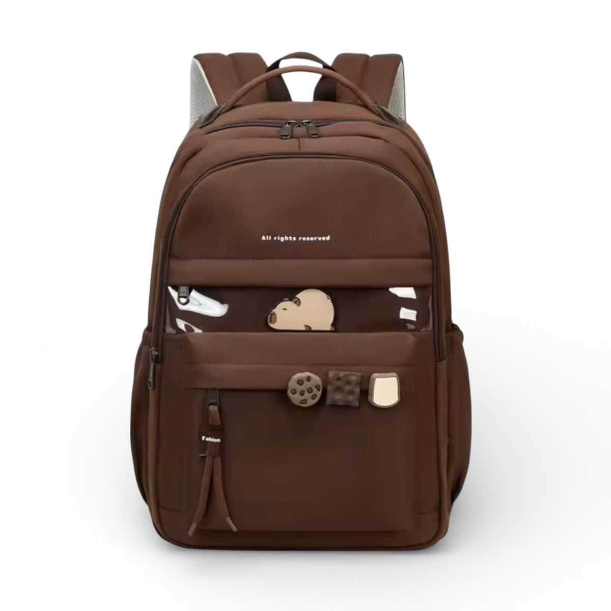 MV MOVAC - Mochila escolar Infantil Capibara 2026 para niña y niño capacidad 25L