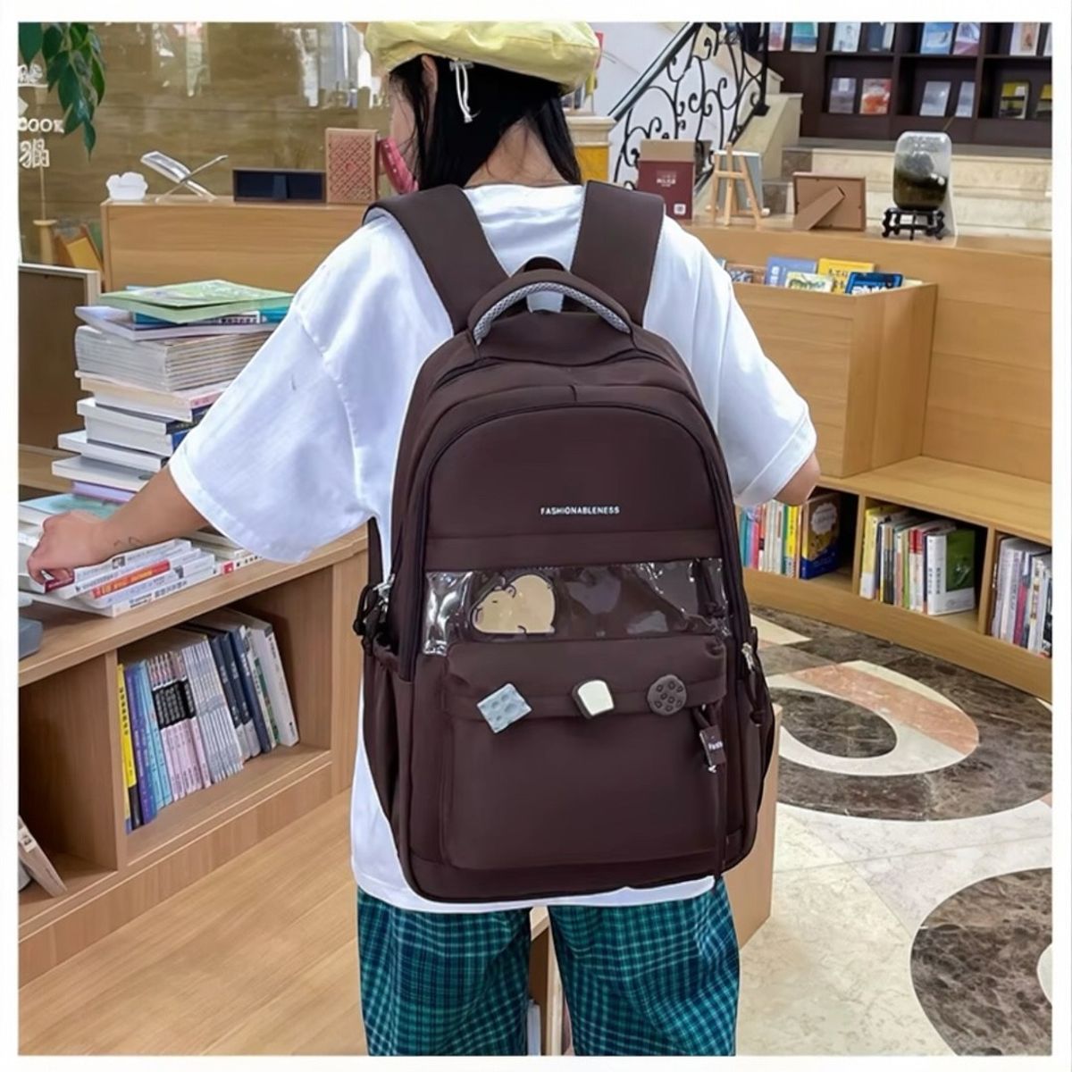 MV MOVAC - Mochila escolar Infantil Capibara 2026 para niña y niño capacidad 25L