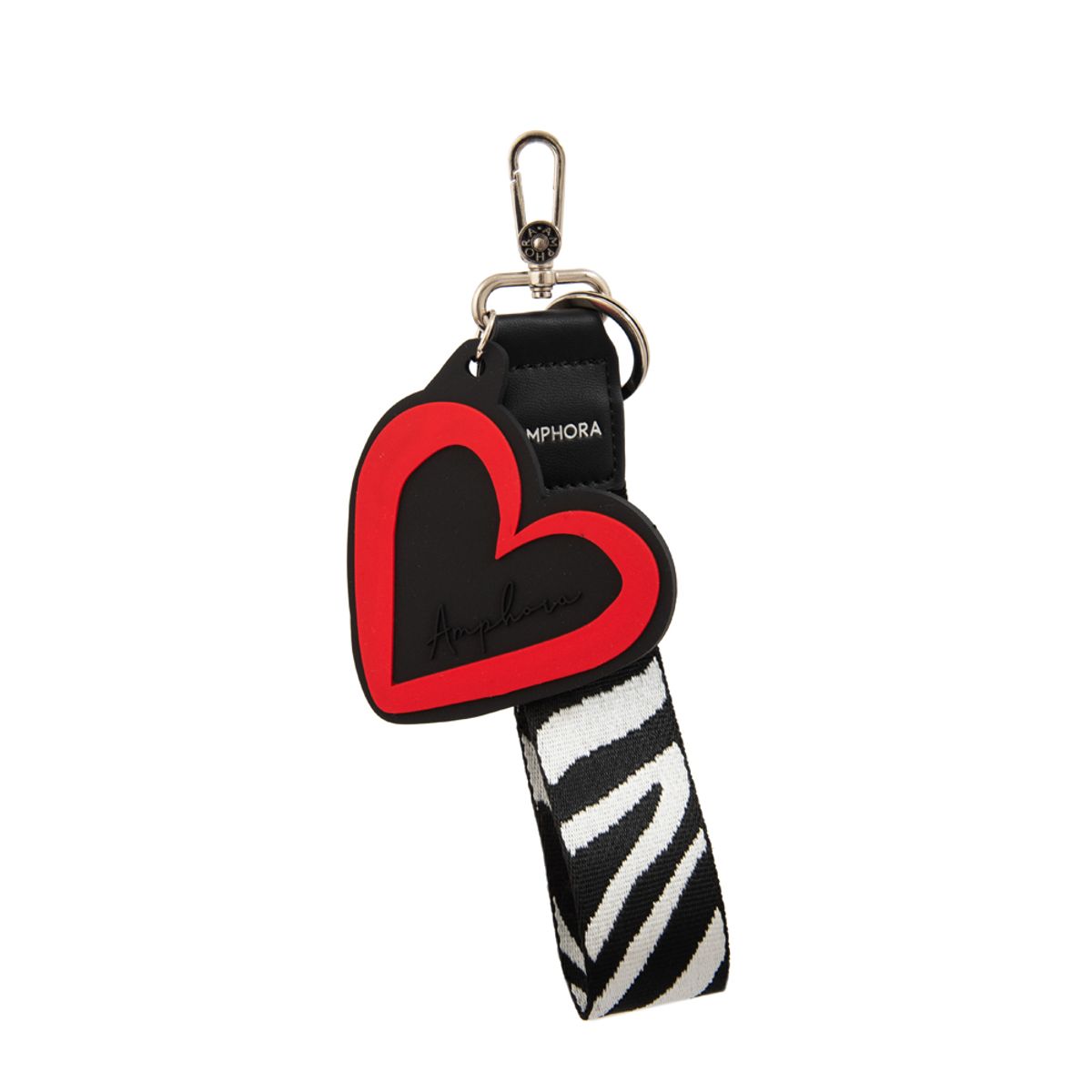 AMPHORA - Hanging corazon negro