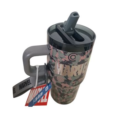 Imagen 2 del producto Mug Vacuum Vaso Térmico 580ml Acero Inoxidable Marvel