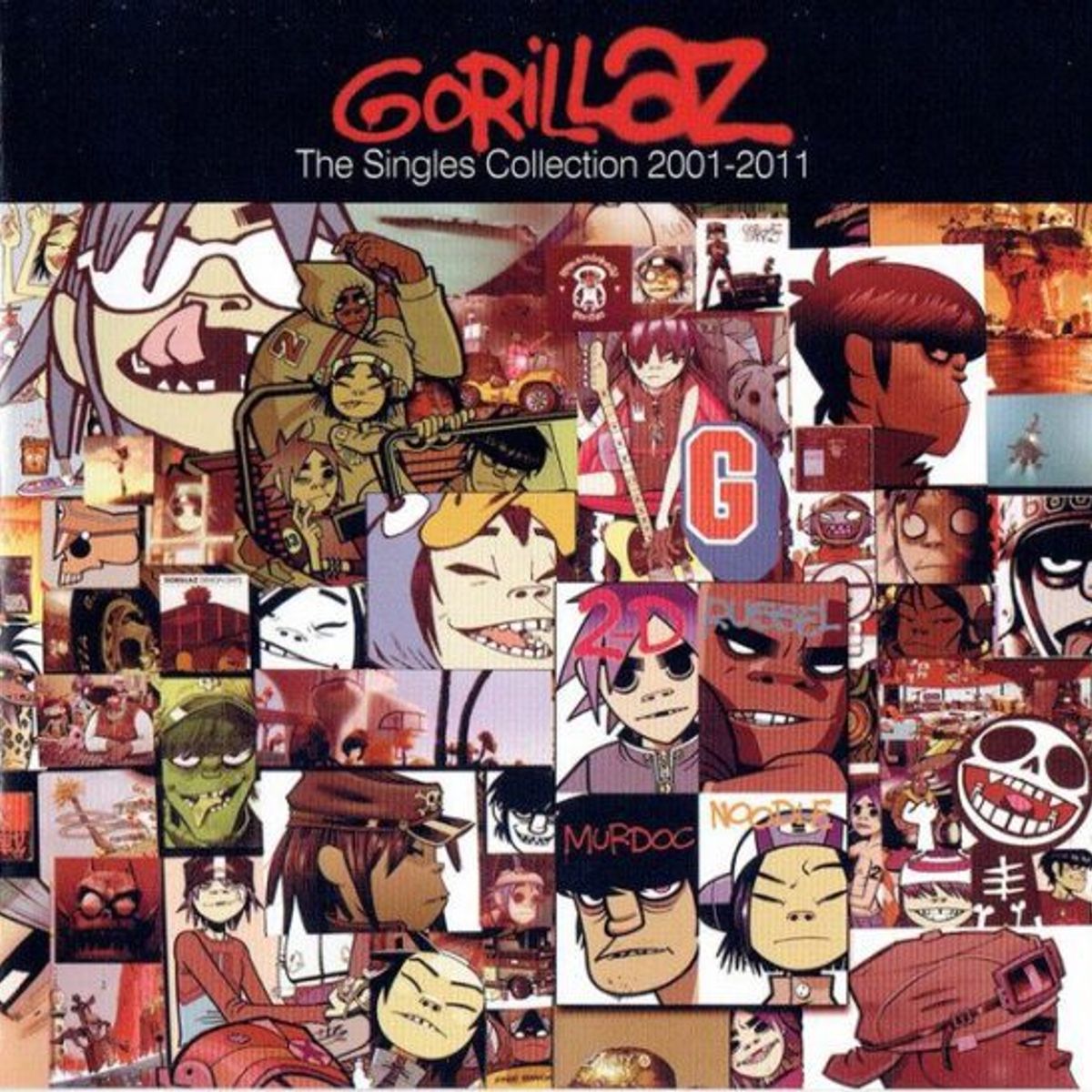 Parlophone - Gorillaz - The Singles Collection 2001-2011 - CD Simple