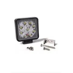 IRM - 1 Farol Luz Foco Neblinero Led 27w 4x4 Auto Moto Camión Jeep