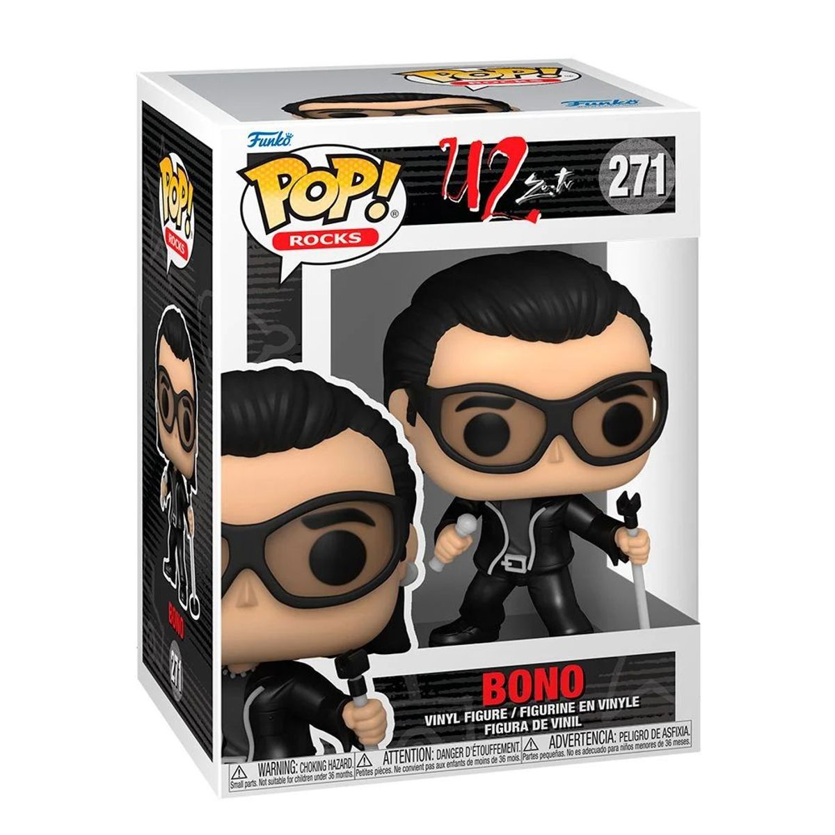 FUNKO - Funko POP Rocks U2 ZooTV BonoVox
