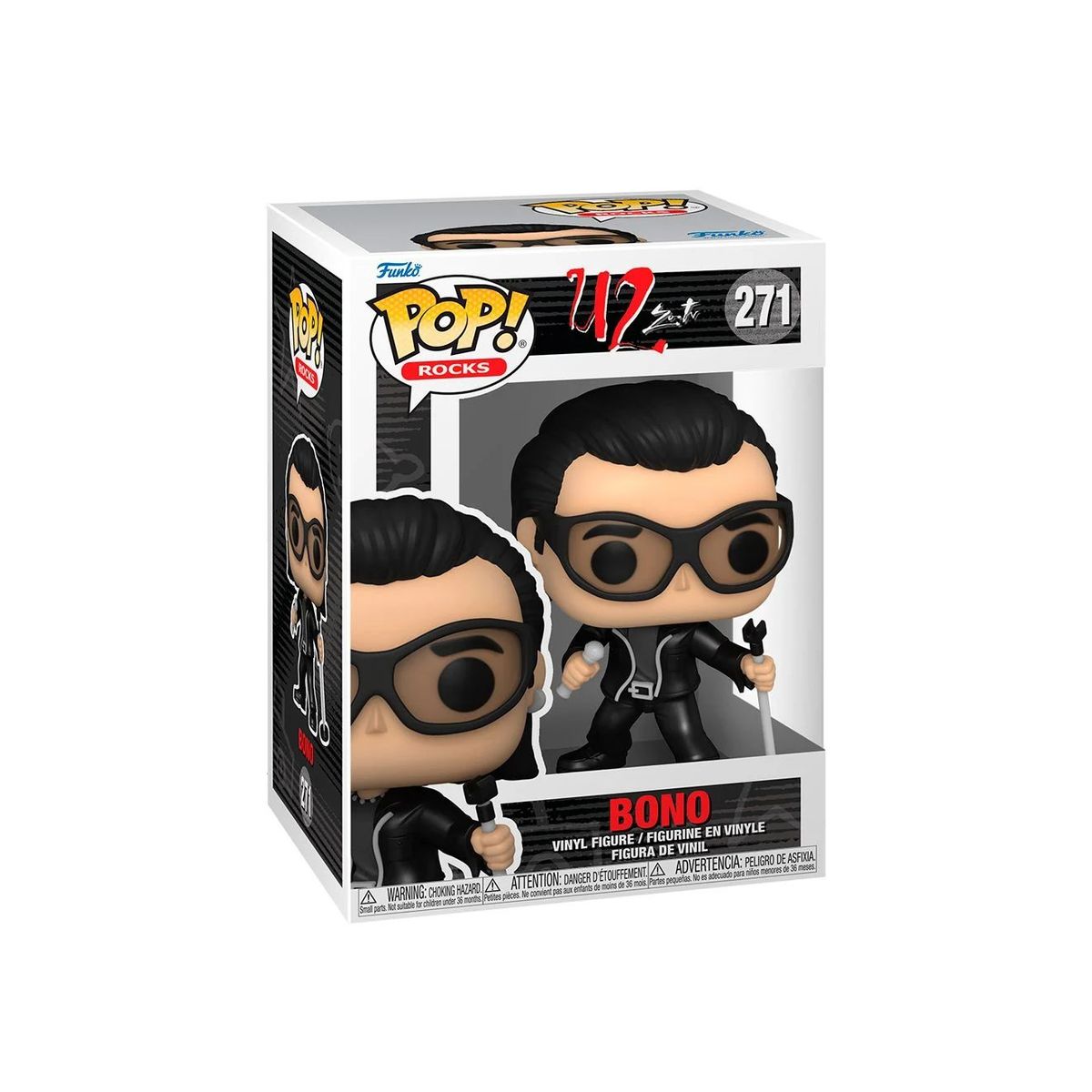 FUNKO - Funko POP Rocks U2 ZooTV BonoVox