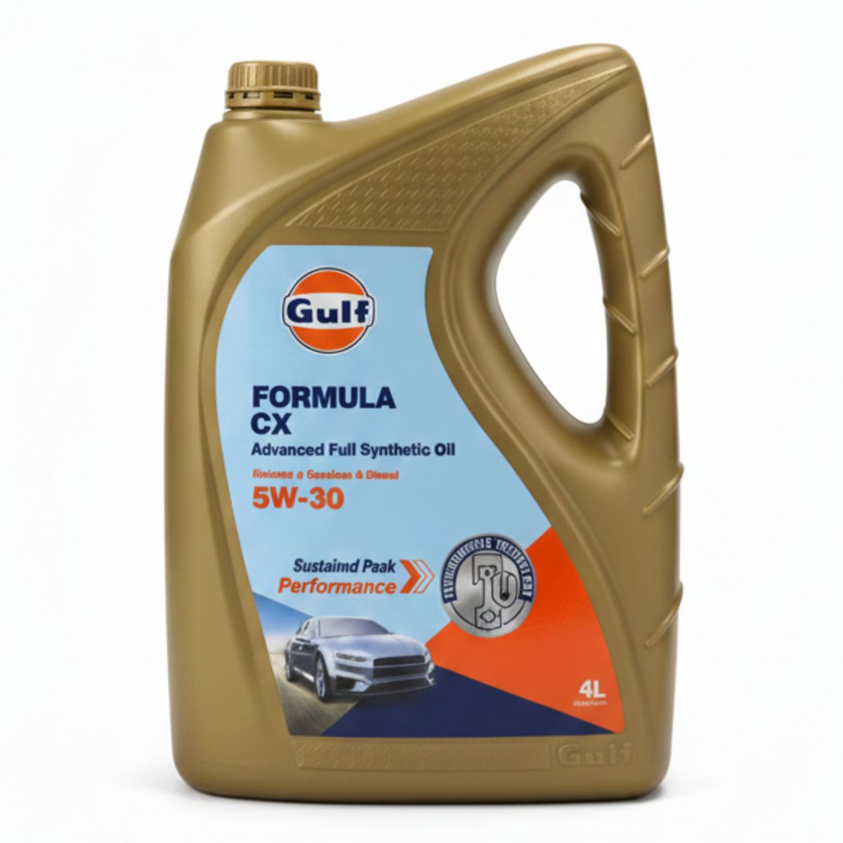 GENERICO - Aceite Gulf Formula CX 5W-30 Sintético 4 Litros API SP ACEA C3